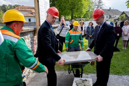 POSTAVITEV TEMELJNEGA KAMNA V ŠMIHELU 9.5.2022- Valter Leban-7284